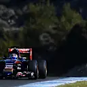 Carlos Sainz jr (ESP) Scuderia Toro Rosso STR10 at Formula One Testing, Day One, Jerez, Spain, 1 February 2015.